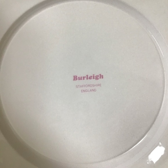 Prince Edward Island Bone China Plate Lady’s Slipper Orchids England Vintage PEI - Picture 7 of 8